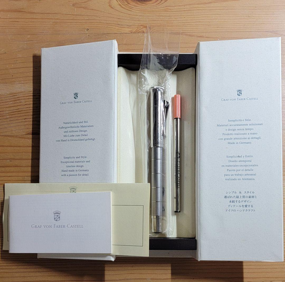 新品　ファーバーカステル　クラシックアネロ　チタン　ローラーボール