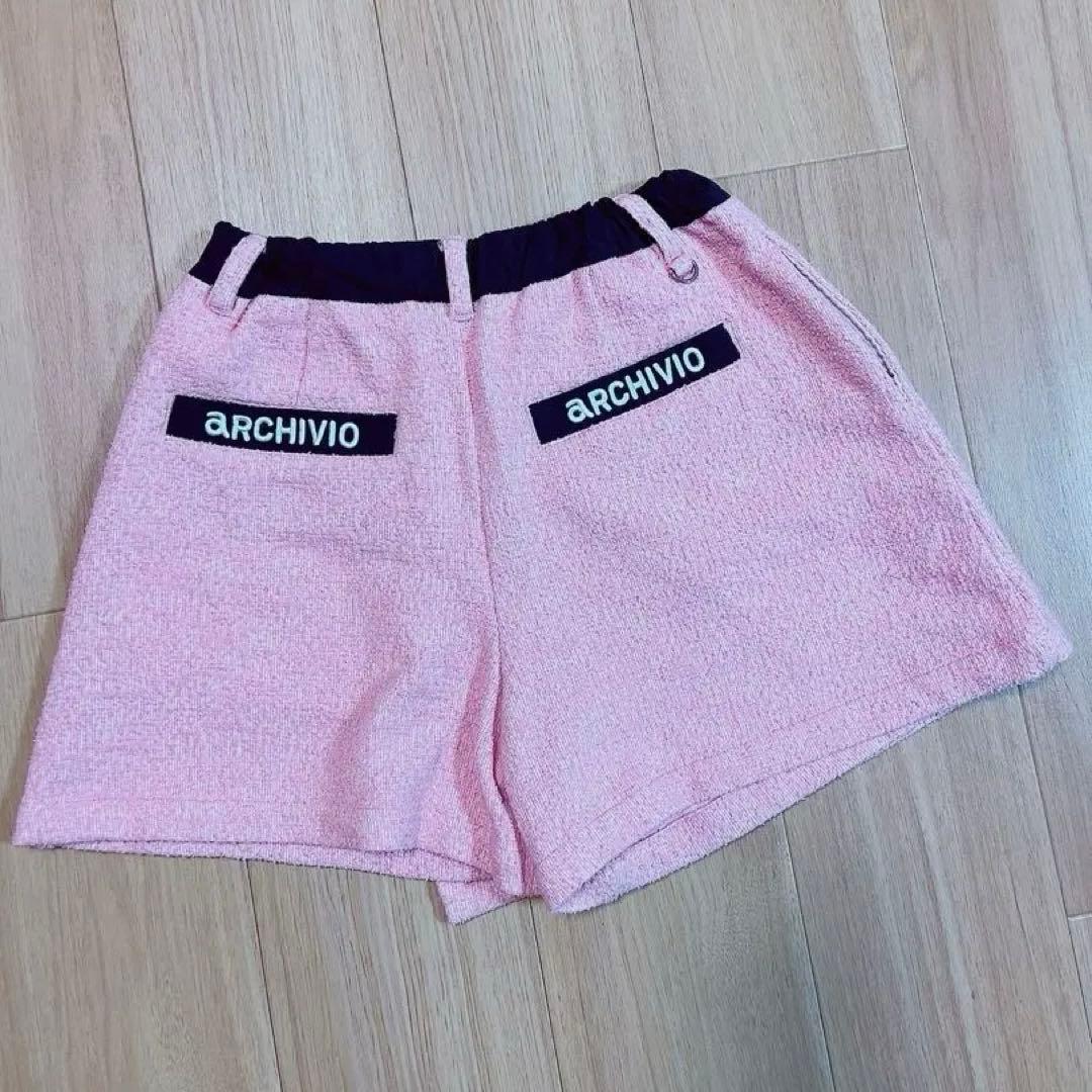 archivioアルチビオ 2025年春夏 ツイード風ショートパンツ　36サイズ