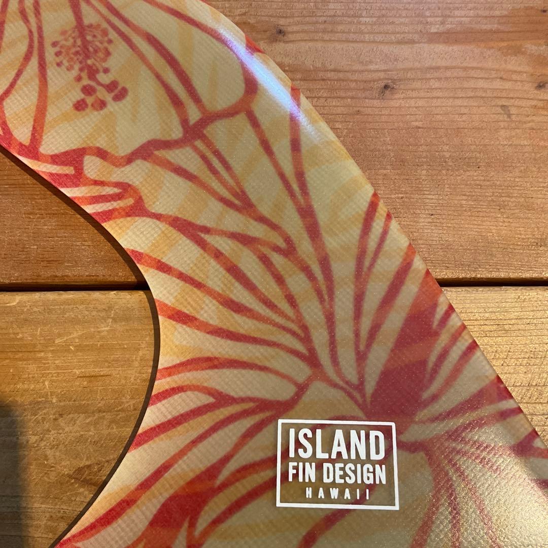 アイランドフィン　パウハナ　ロングボード用フィン　ファブリックフィン