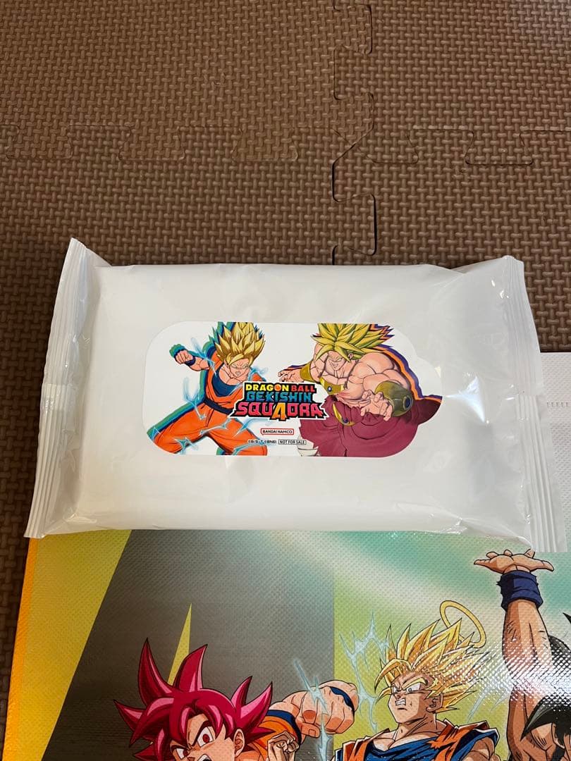 ドラゴンボールゲンキダマツリ来場者特典3点セット＋ウェットティッシュ＋チャーム