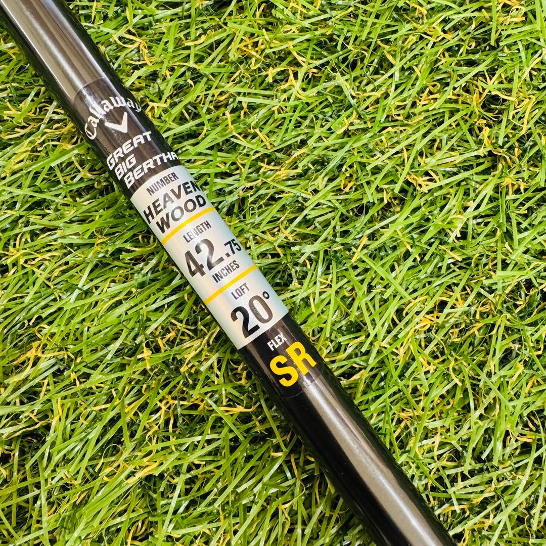 【男性用】Callaway GREAT BIG BERTHA 7番ウッド（SR）
