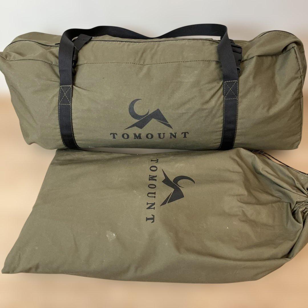 TOMOUNT パップテント 前幕付き KAKU TENT