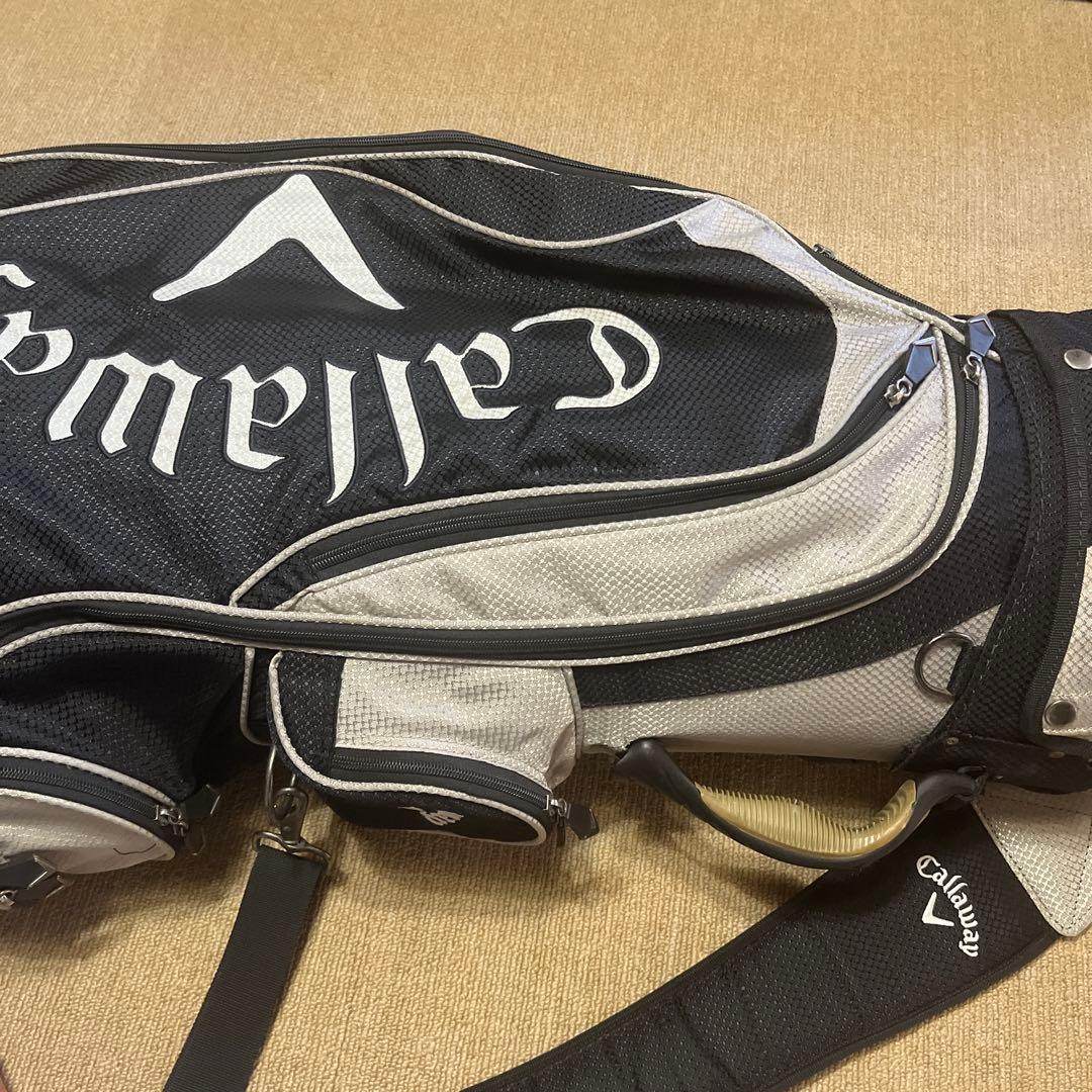 Callaway キャロウェイ キャディバッグ ゴルフバックブラック/シルバー