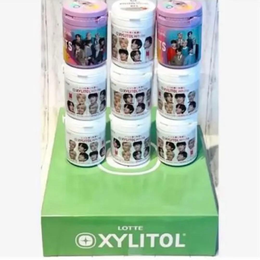 【ロッテ】キシリトール×BTS/ 未開封　ボトルガムセット　計18個(BOX込)