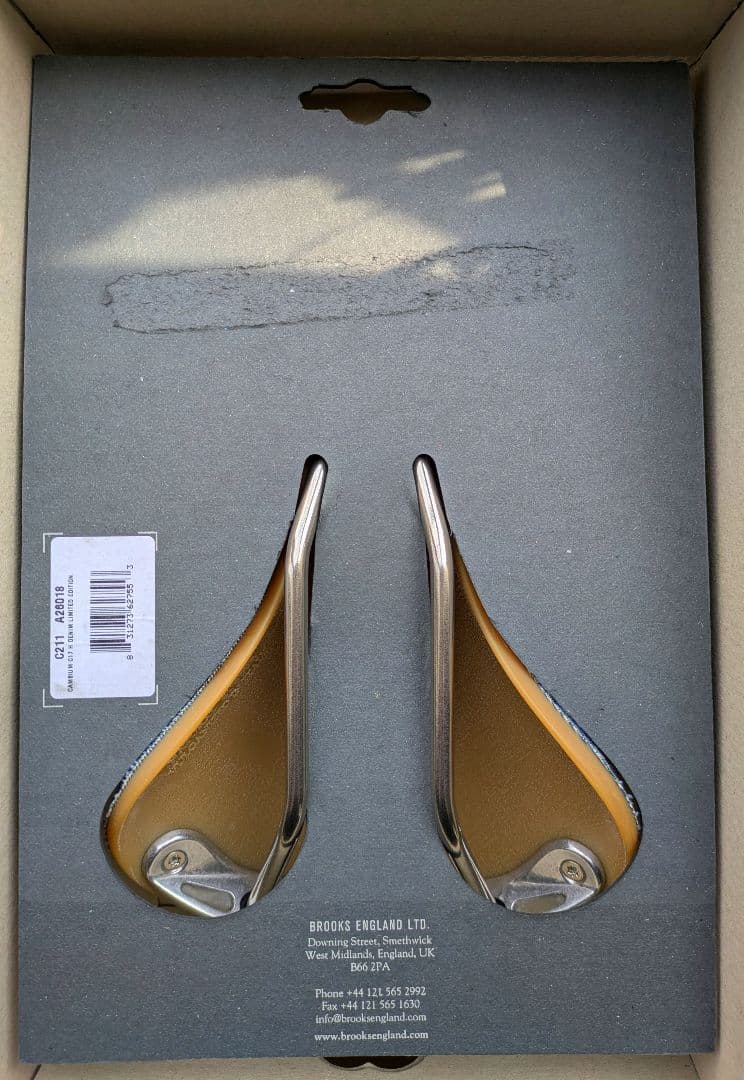 【新品・希少】BROOKS サドル Cambium Denimサドル