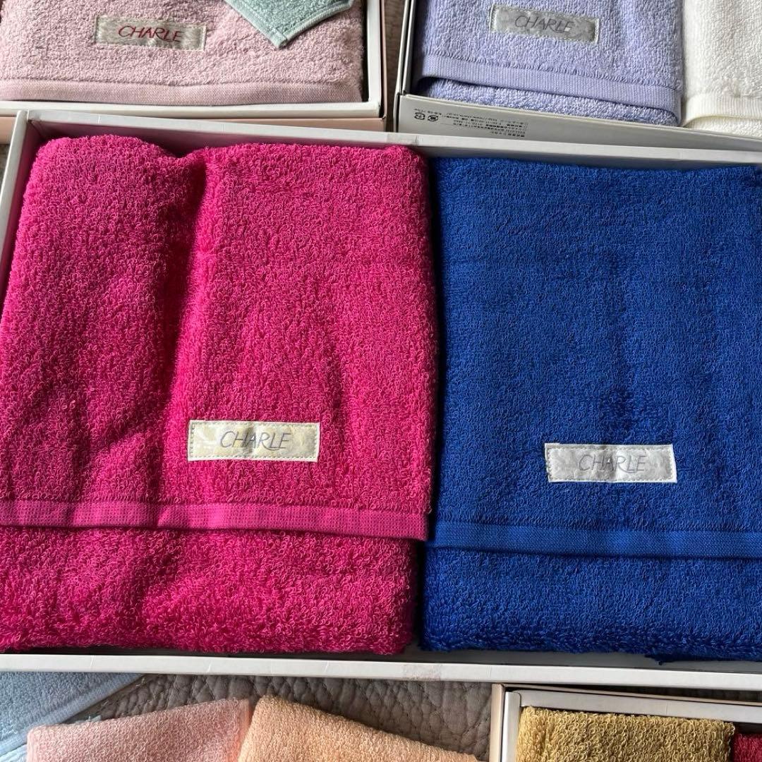 新品未使用 CHARLIE シャルレ タオルセット まとめ売り
