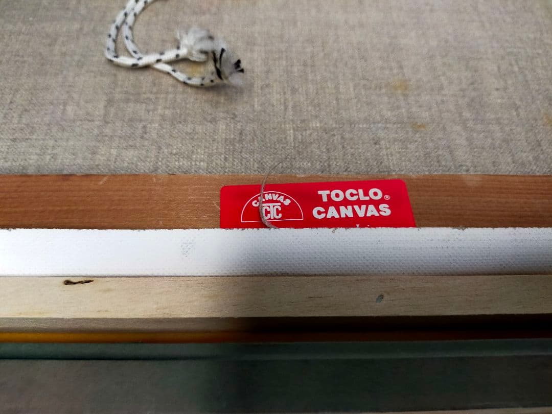 『海辺の馬』F6 油彩 原画