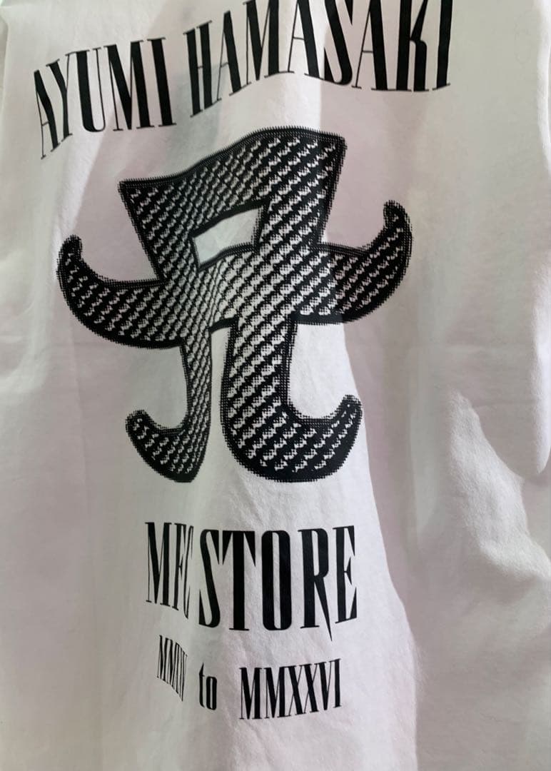 浜崎あゆみ　MFC Store コラボTシャツ