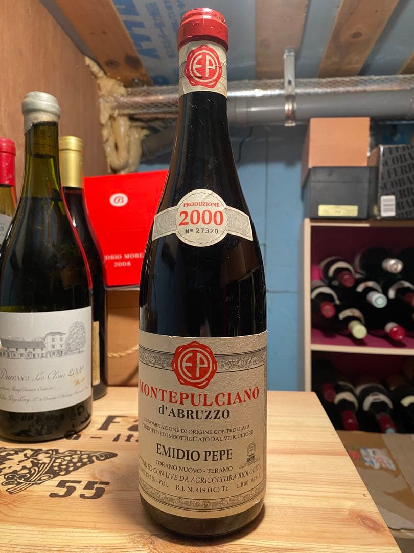 2000年エミディオ・ペペ モンテプルチアーノ・ダブルッツォ