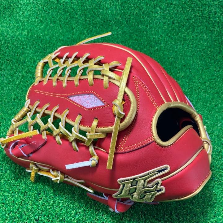 ハイゴールド HI-GOLD 外野手用 硬式野球　外野 グローブ 左投げ 358