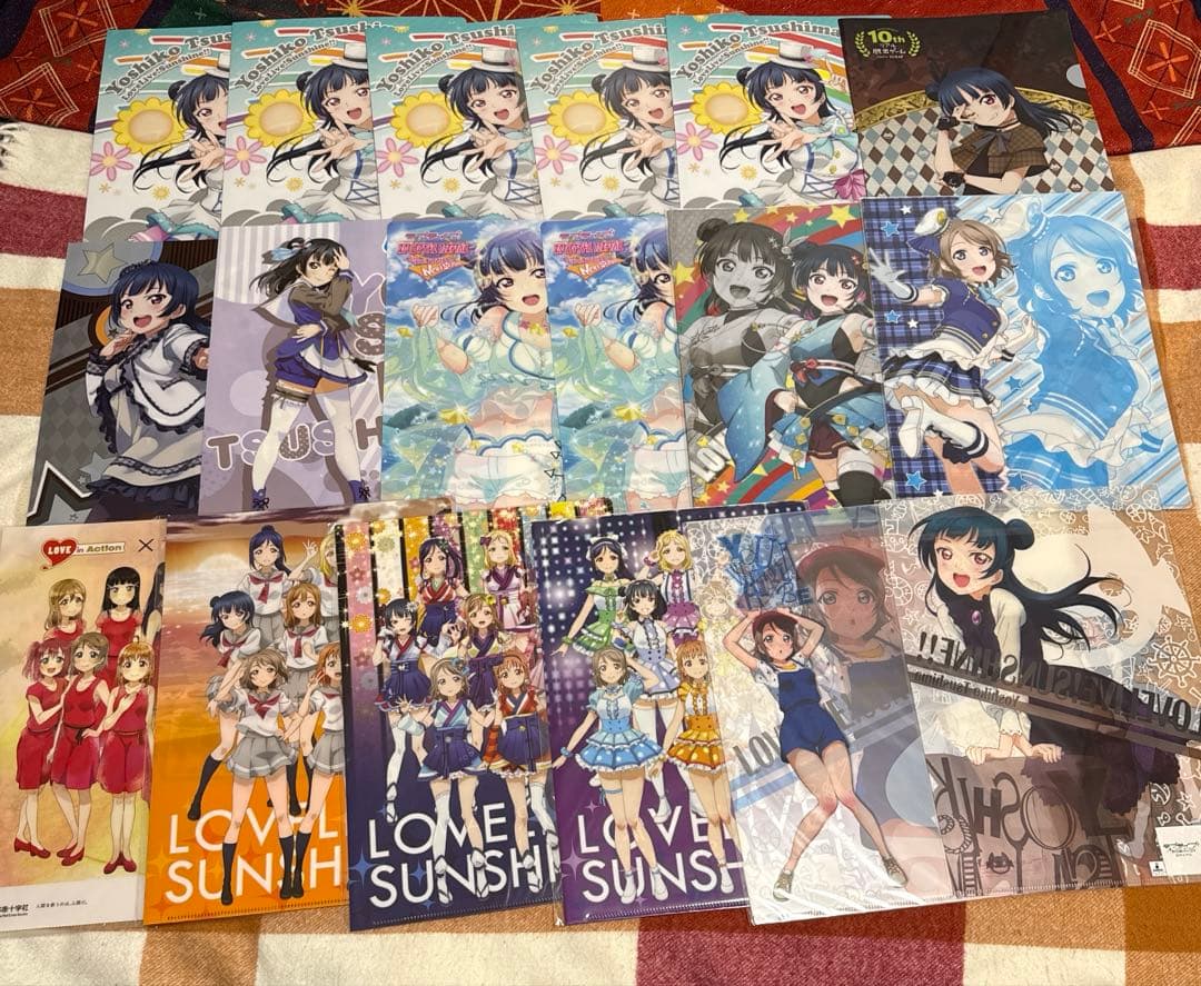 ラブライブサンシャイン　Aqours 紙類　まとめ売り