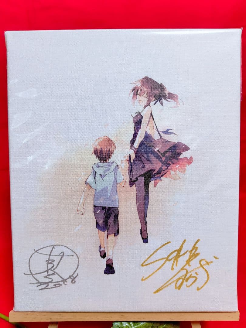 素晴らしき日々 直筆サイン キャンバスアート サクラノ詩 サクラノ刻 基4