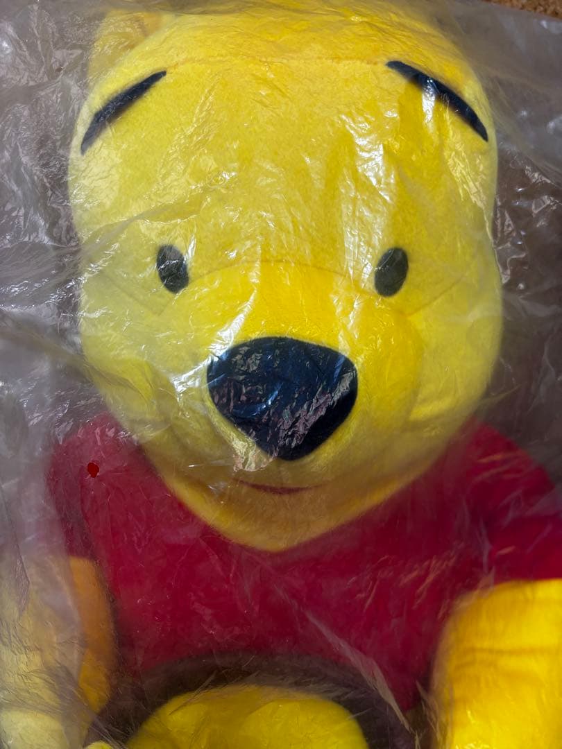 新品 Disney くまのプーさん ドデカ ぬいぐるみ ハニーポット付き