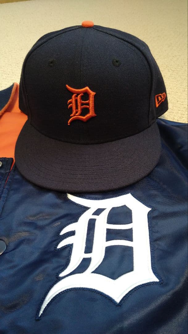 スターター　MLB タイガース スタジャン＆ニューエラセット