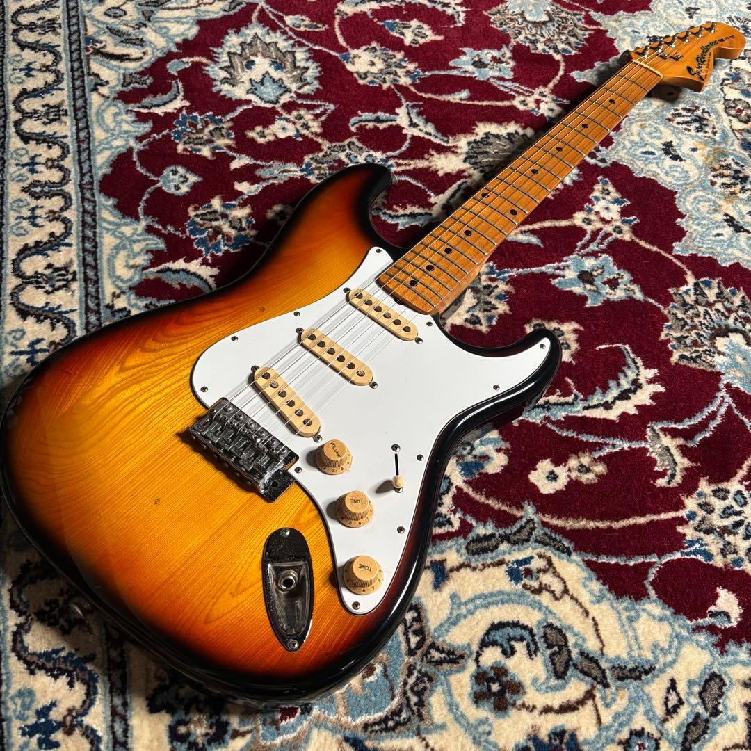 YAMAHA SR400 ストラトキャスター　ジャパンビンテージ　サンバースト