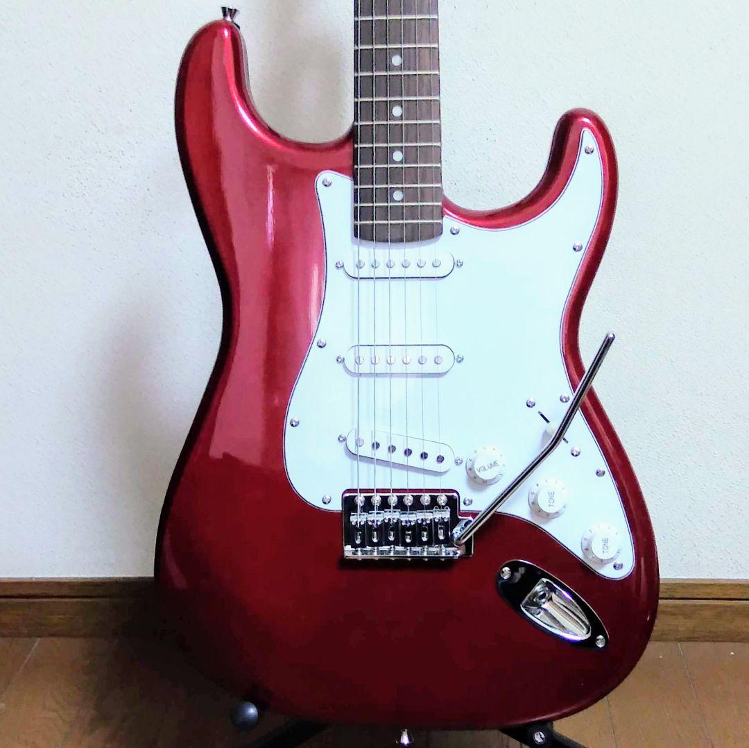 美品　Photo Genic　ストラトキャスタータイプ　エレキギター　メタリック