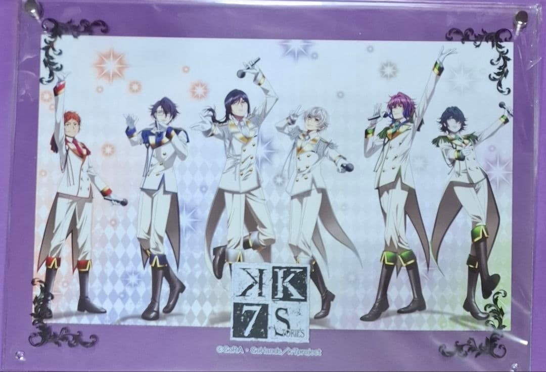 アニメK K SEVEN STORIES アクリル額装付アイドルK鑑賞券6枚