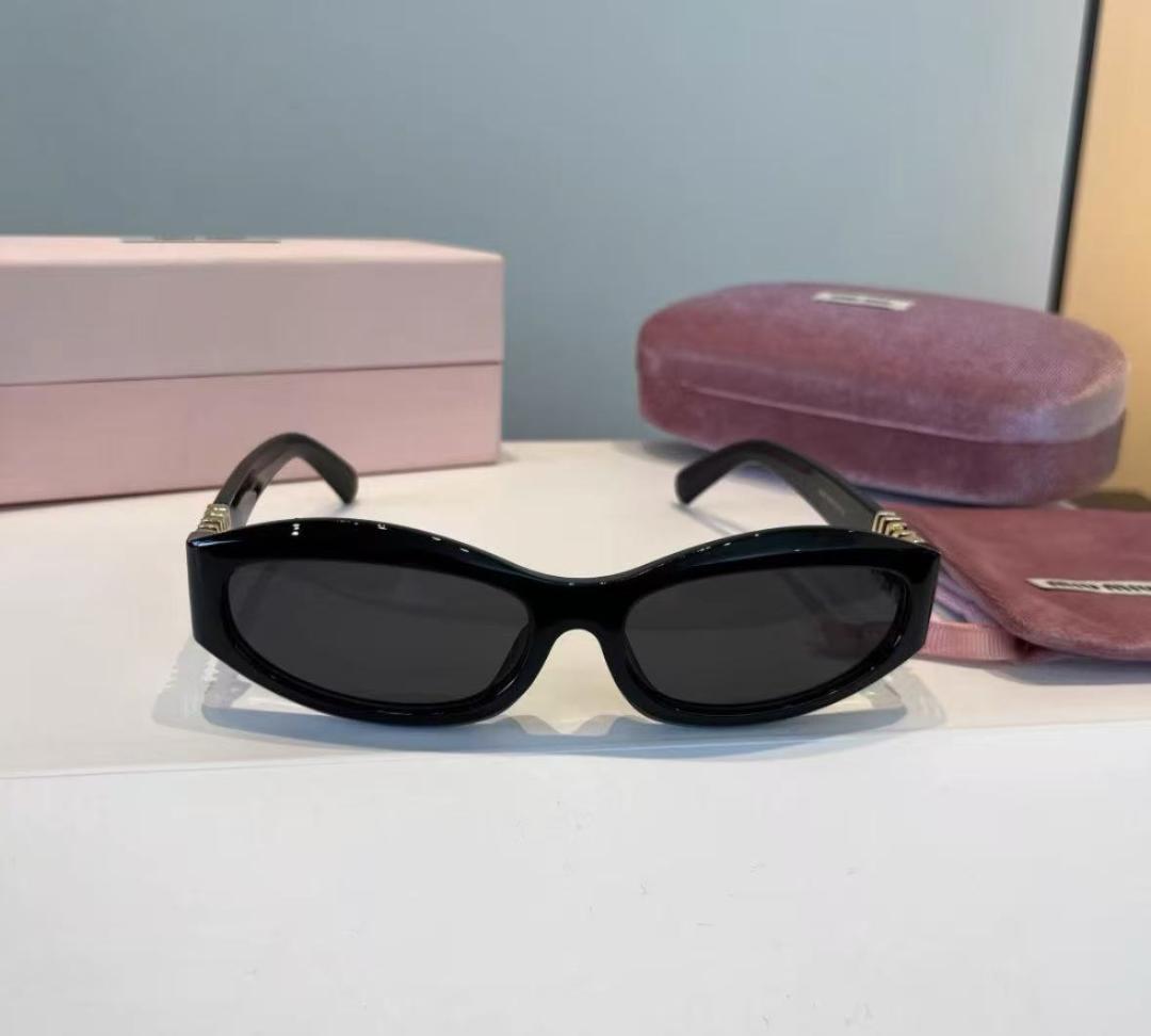 【美品】 サングラス 2895 ブラック ゴールドロゴ 付属品完備 nn