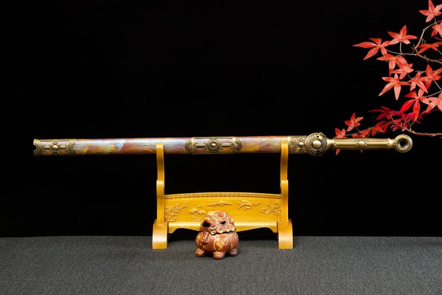 古兵器   武具　刀装具　日本刀　模造刀   居合刀  黄金聖剣