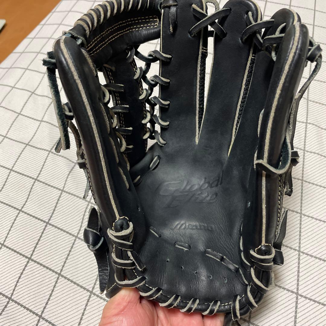 Mizuno Global Elite 黒 グローブ 右投げ用