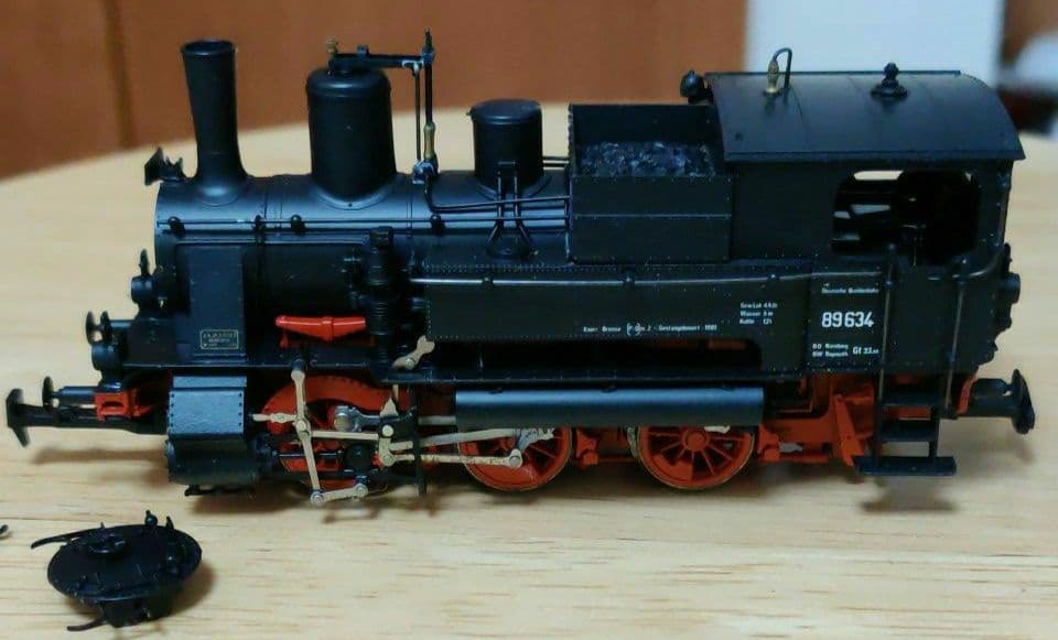 HOゲージ ドイツ タンク型 機関車 rivarossi 1385