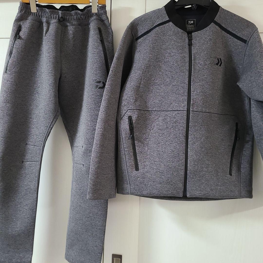 メンズ ダイワ 上下セット ウィンドブロックニットジャケット&パンツ