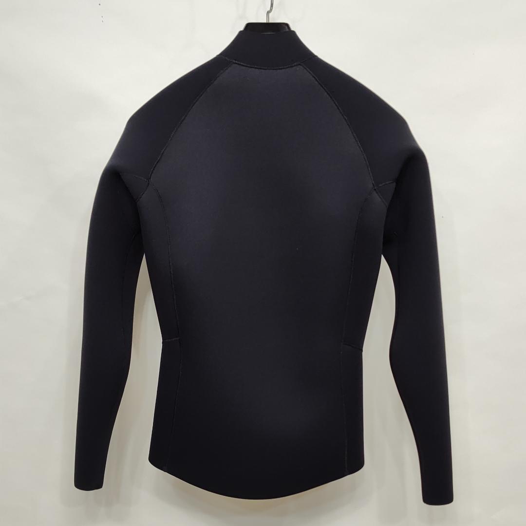 新品☆ジャージ2mmフロントジップ長袖タッパー　MBサイズ　ウェットスーツ