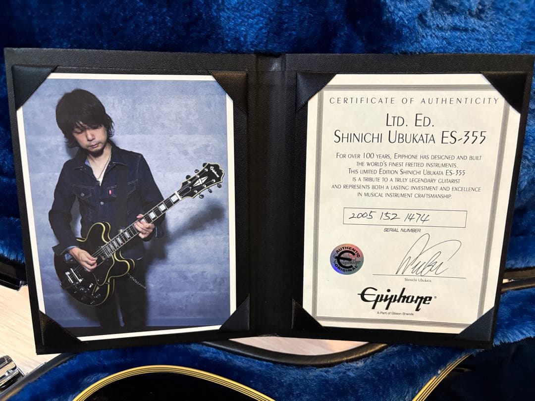 ギター Epiphone Shinichi Ubukata ES-355 Ver.01