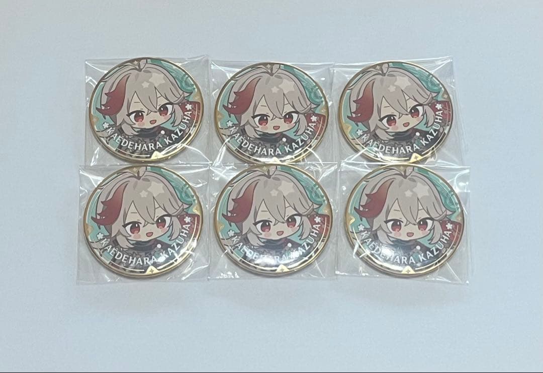 原神 スイパラ 缶バッジ 楓原万葉