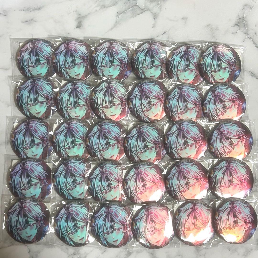 悪魔執事と黒い猫　ベリアン　バースデー　缶バッジ　あくねこ