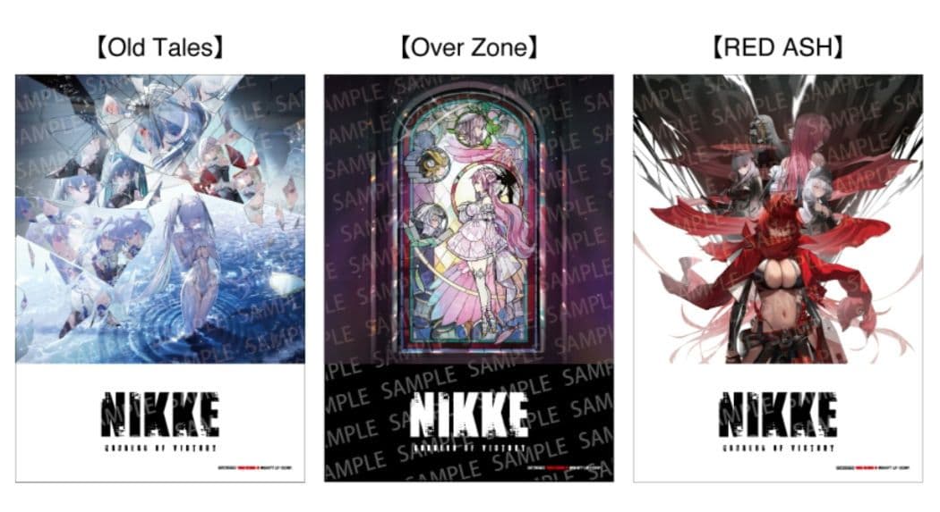 の*ぃ様 勝利の女神NIKKE 会場限定特典ポスター シンデレラ ドロシー レッ