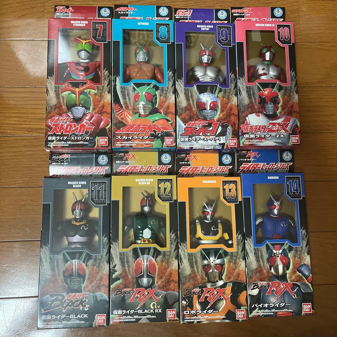 ライダーヒーローシリーズ　コレクションボックス　東映ヒーローネット限定