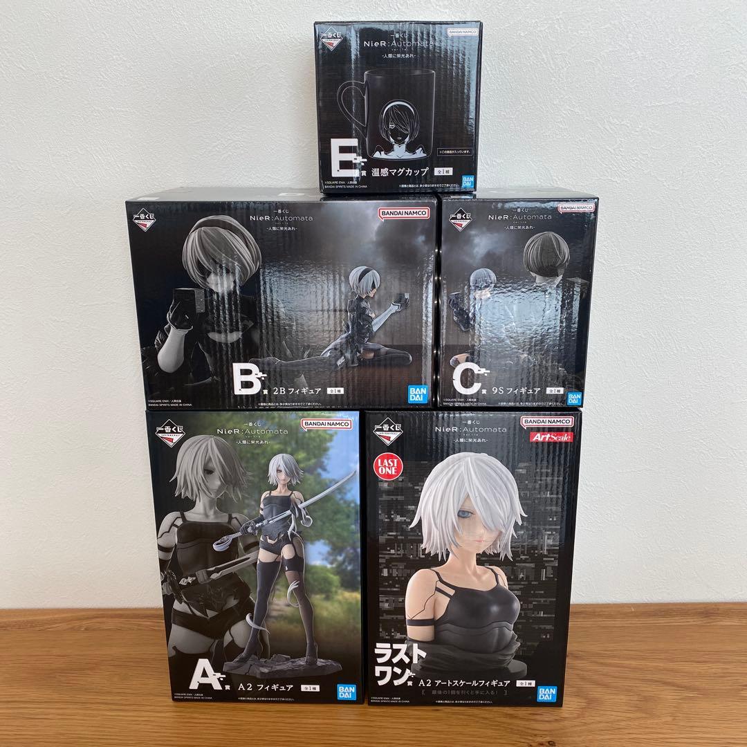 K*n様 一番くじ NieR:Automata A賞B賞C賞E賞ラストワン賞セッ