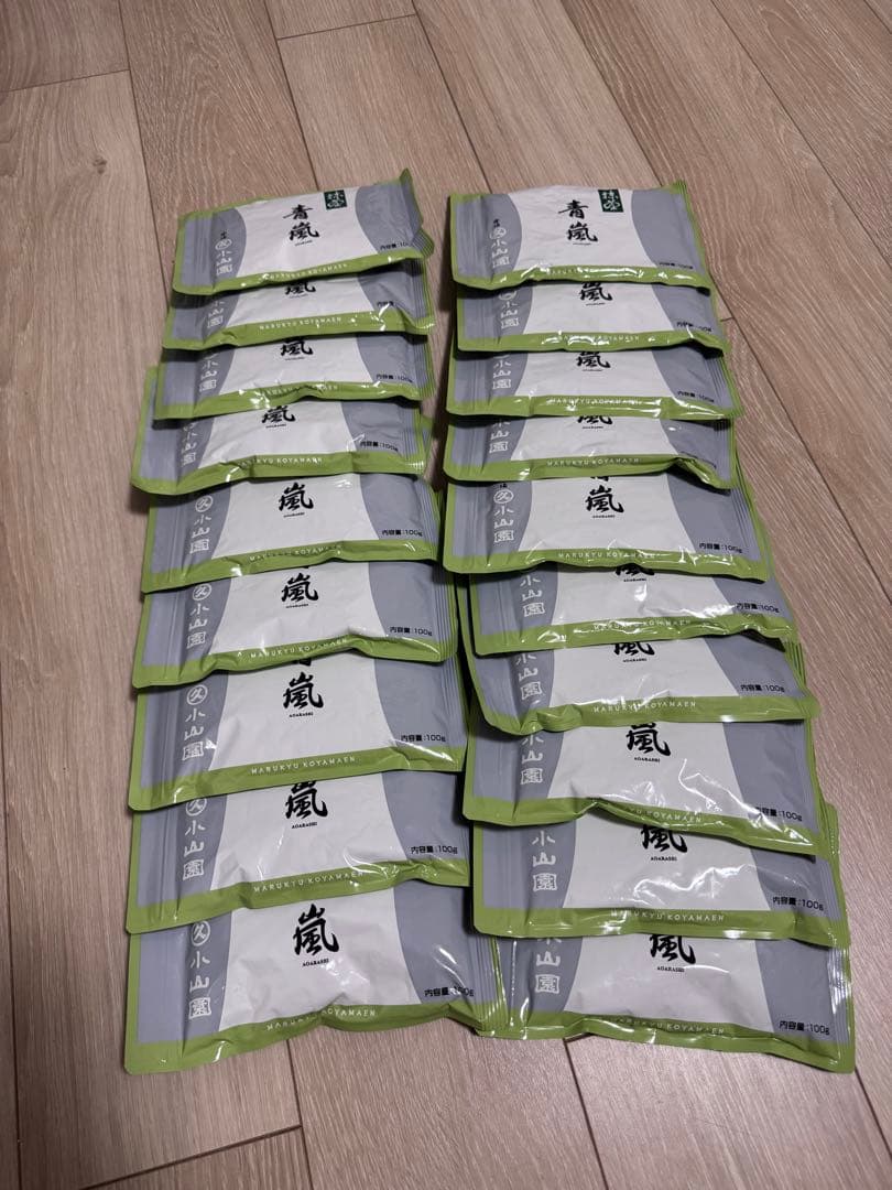 【ハル】宇治 丸久小山園 抹茶 青嵐100g x 30袋　セット