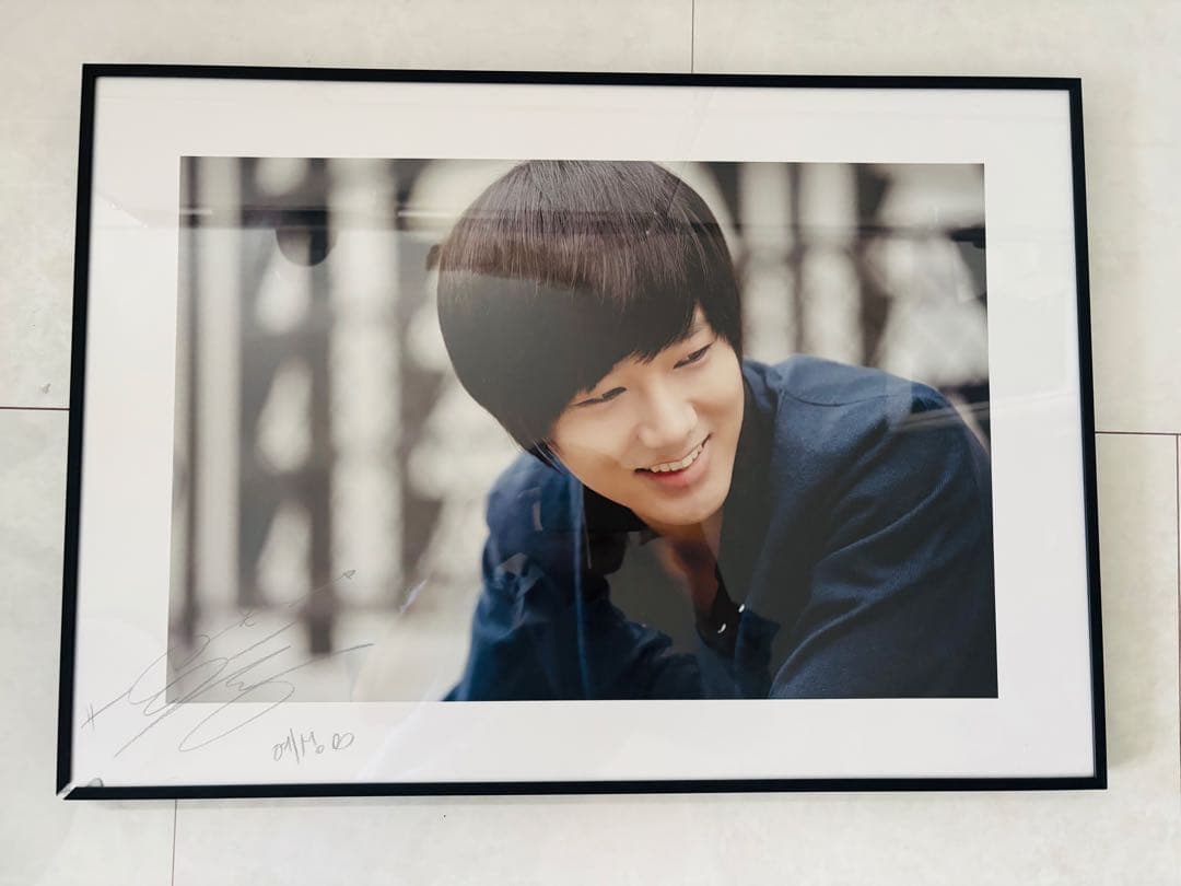 サイン入りK-POPポスター　スーパージュニア　イェソン