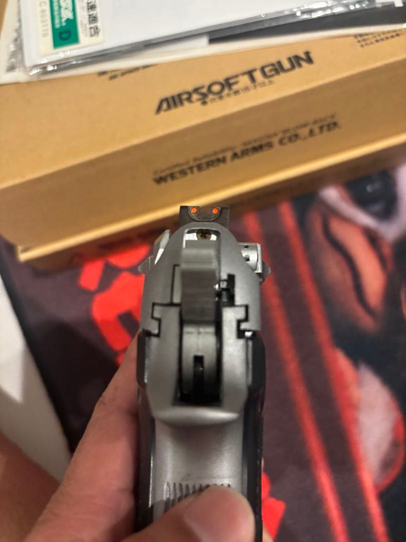 ウエスタンアームズ　wa ベレッタm92fs inox ヘビーウェイト