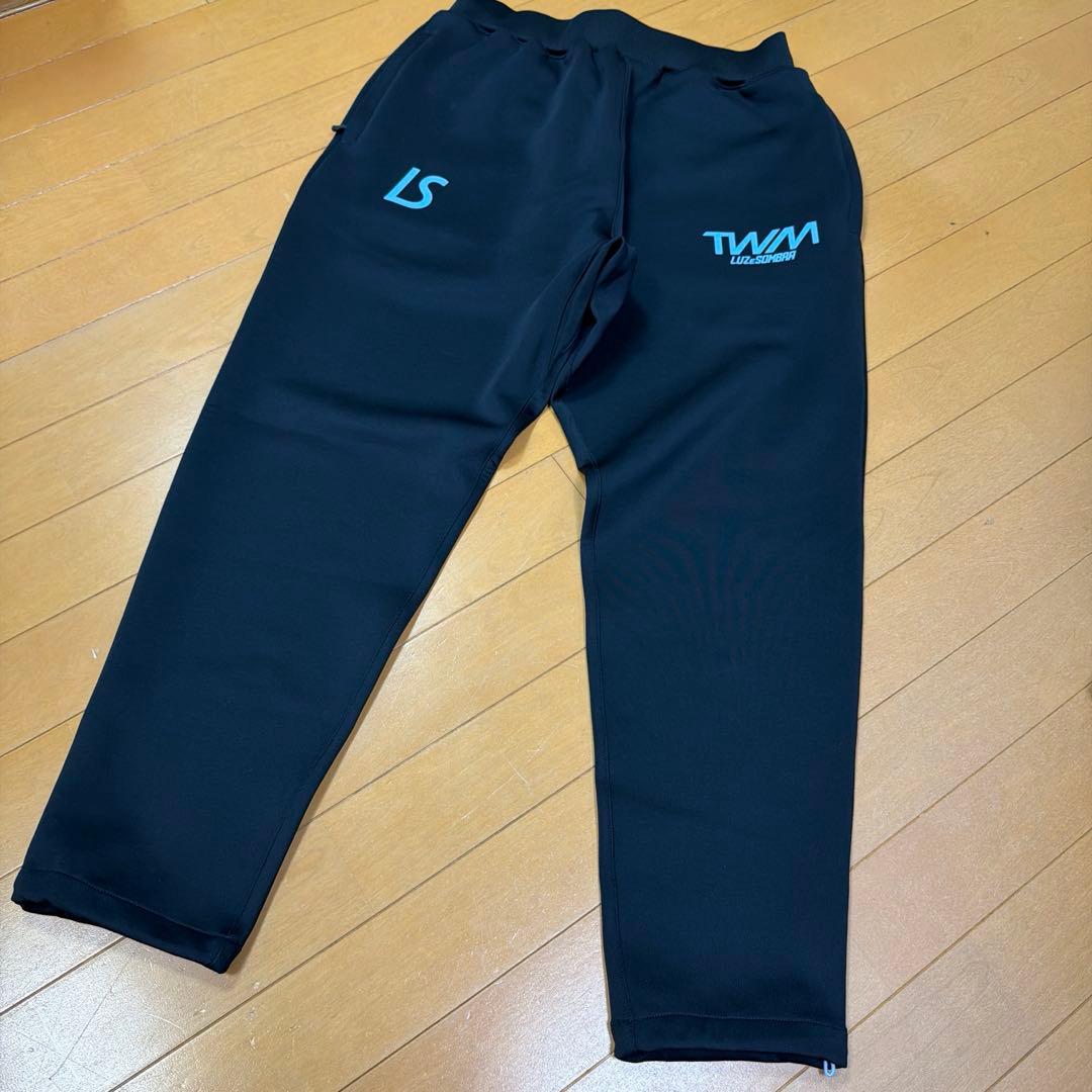 ルースイソンブラ　TWM TECH SWEAT LONG PANTS ブラック