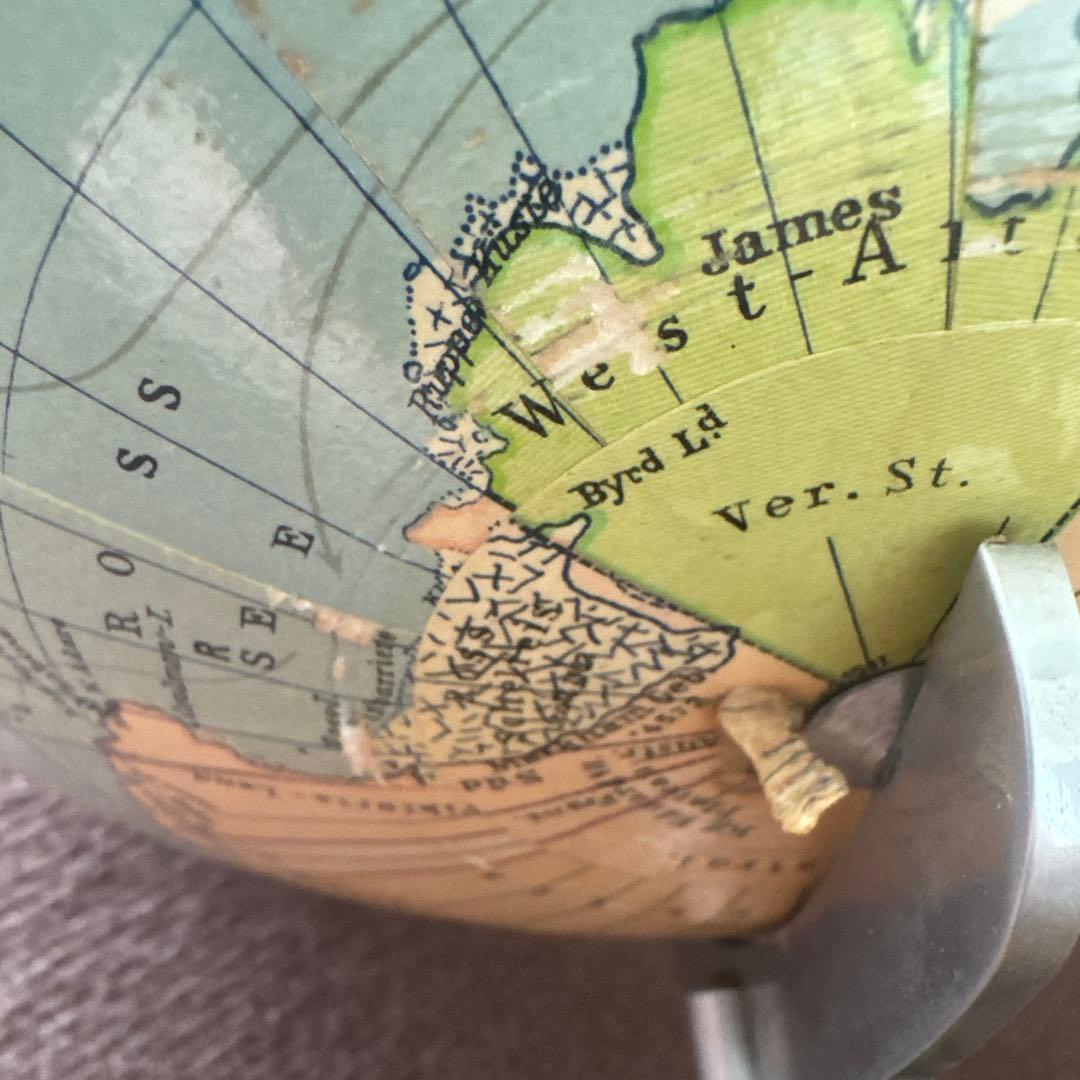 Erdglobus 地球儀 ドイツ製　アンティーク　1940年代　ビンテージ