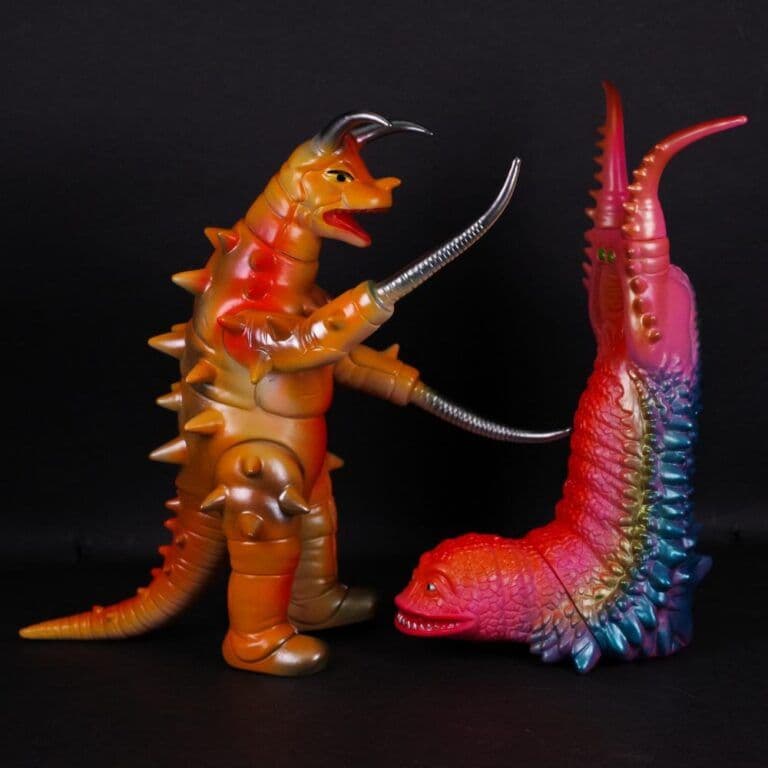 ブルマァク　グドン　ツインテール　ソフビ　帰ってきたウルトラマン