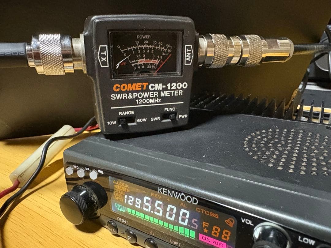 KENWOOD TM-541 送受信機 129.500 MHz