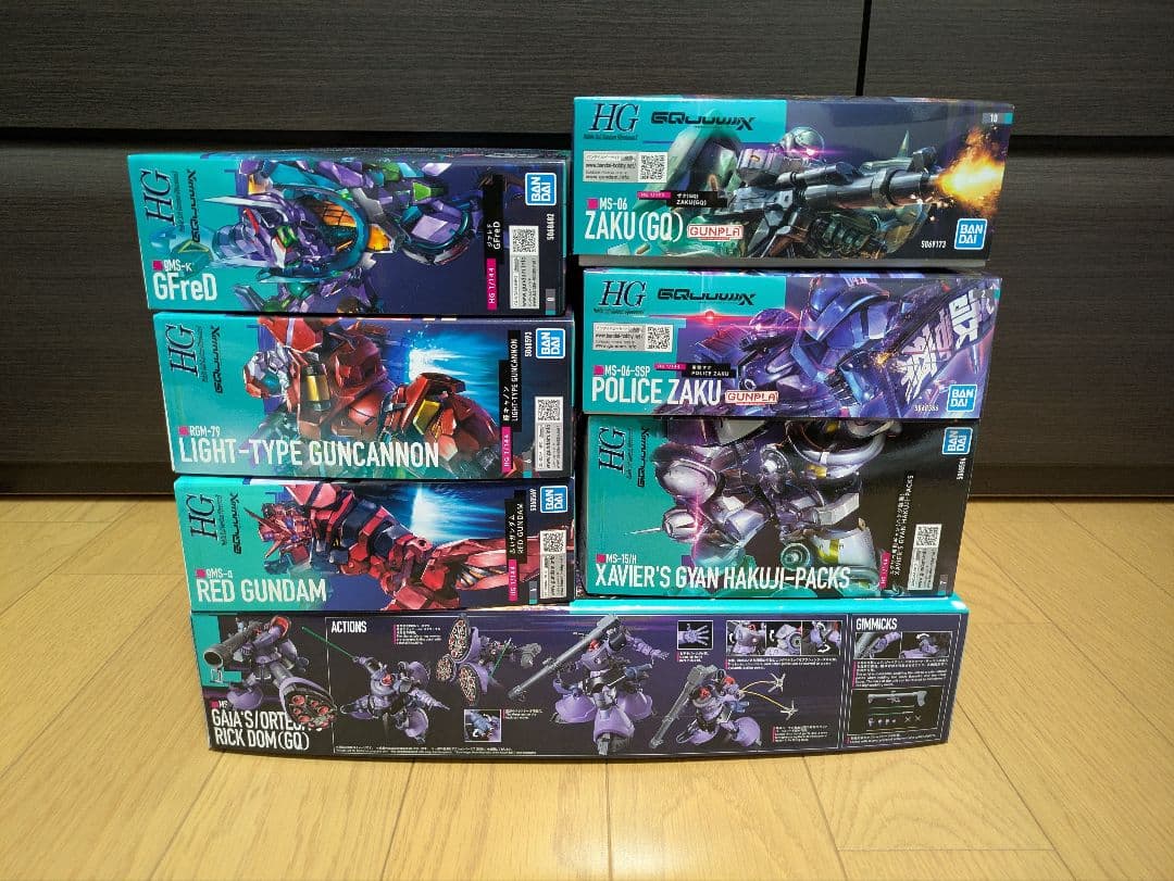 HG ガンプラセット 6点