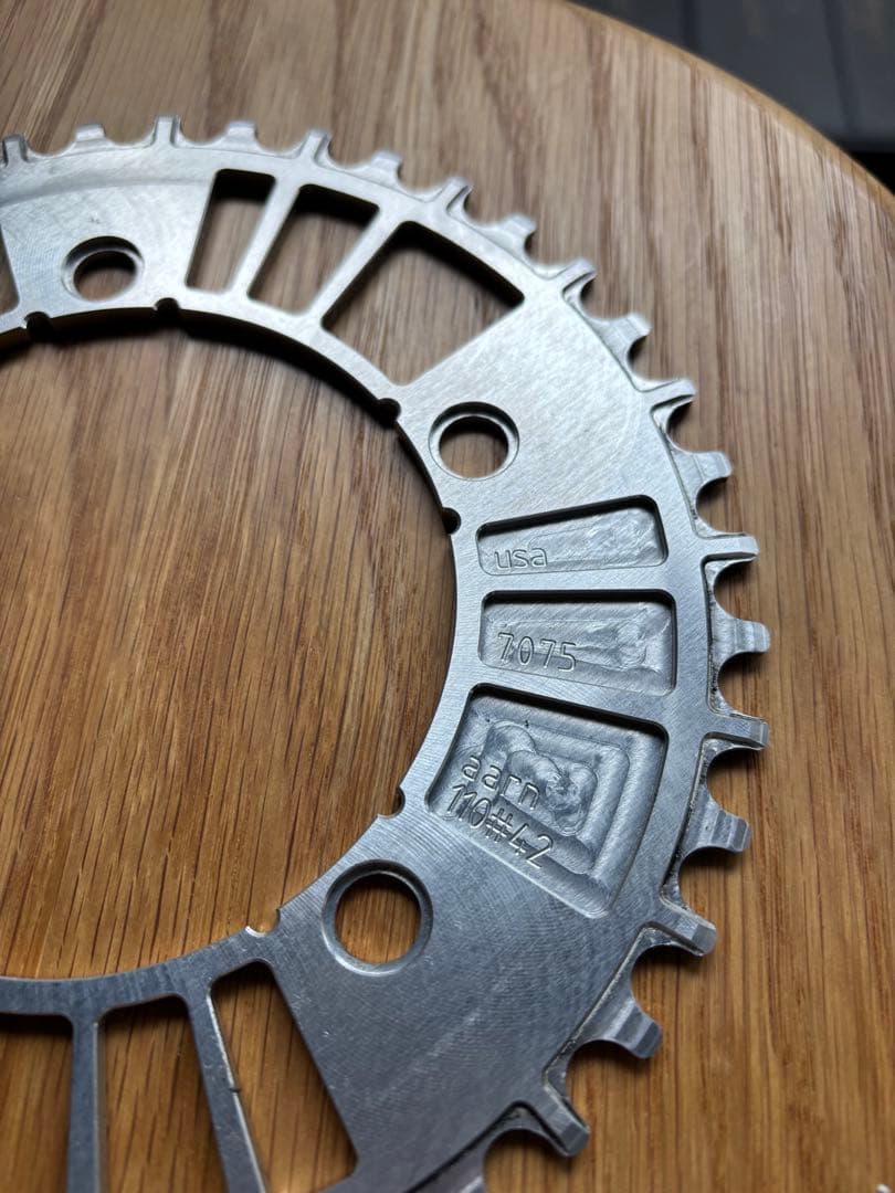 パーツ AARN narrow wide chainring (silver) 42t