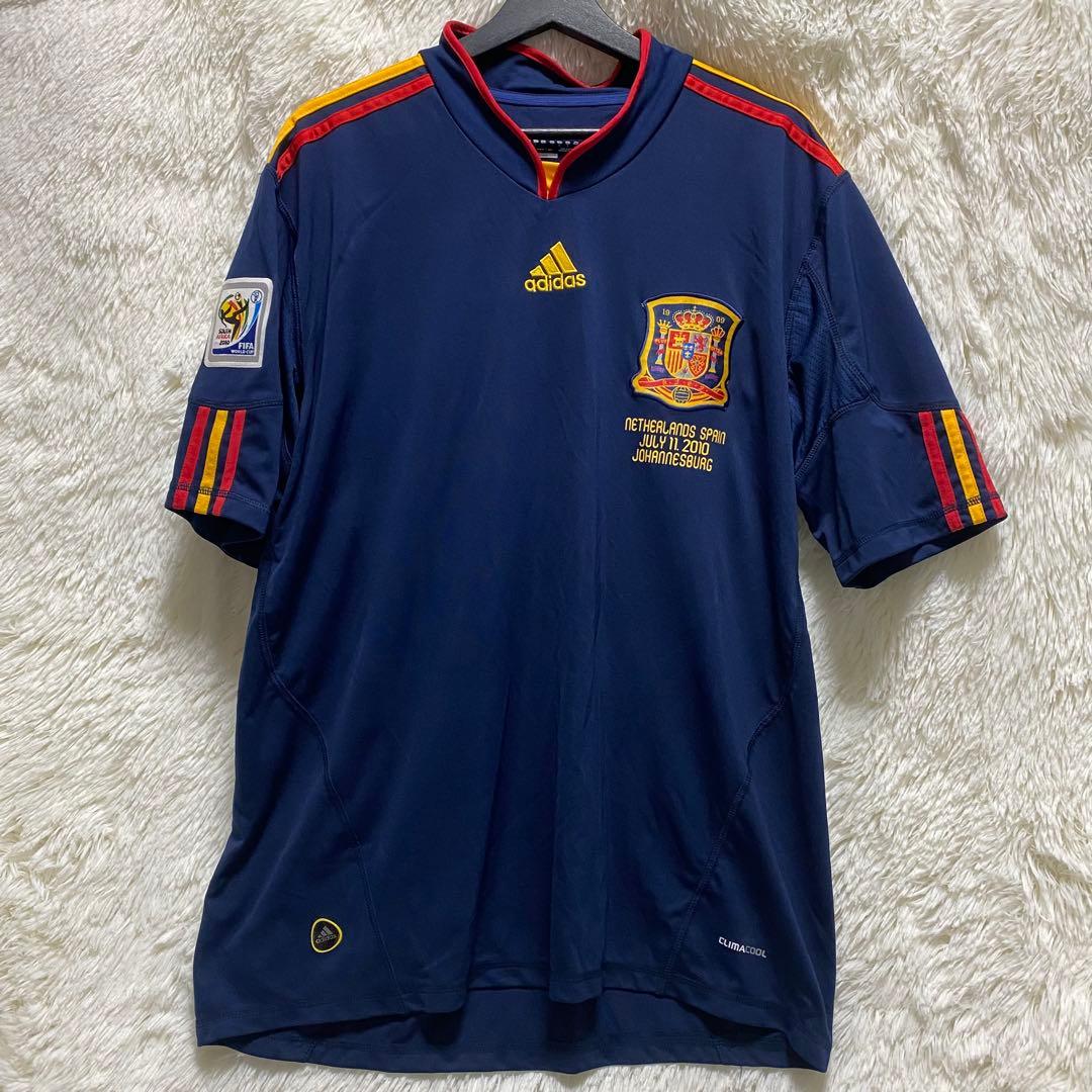 美品　南アフリカワールドカップ スペイン代表 ユニフォーム　決勝モデル　アウェイ