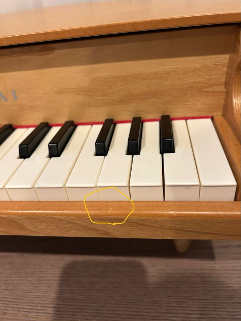 KAWAI カワイ ミニ グランドピアノ ナチュラル 1144