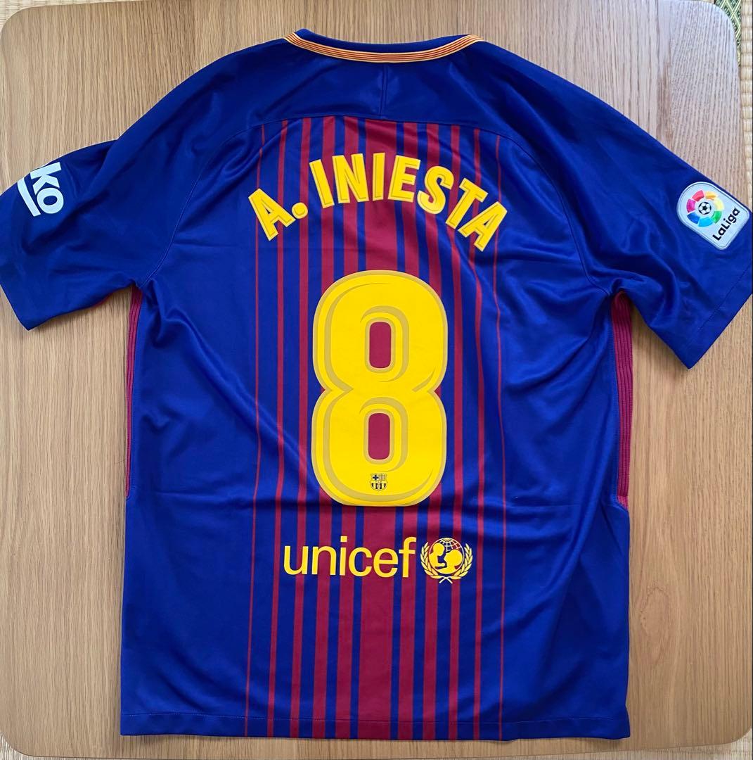 FC Barcelona イニエスタ　17/18オーセンティックユニフォーム