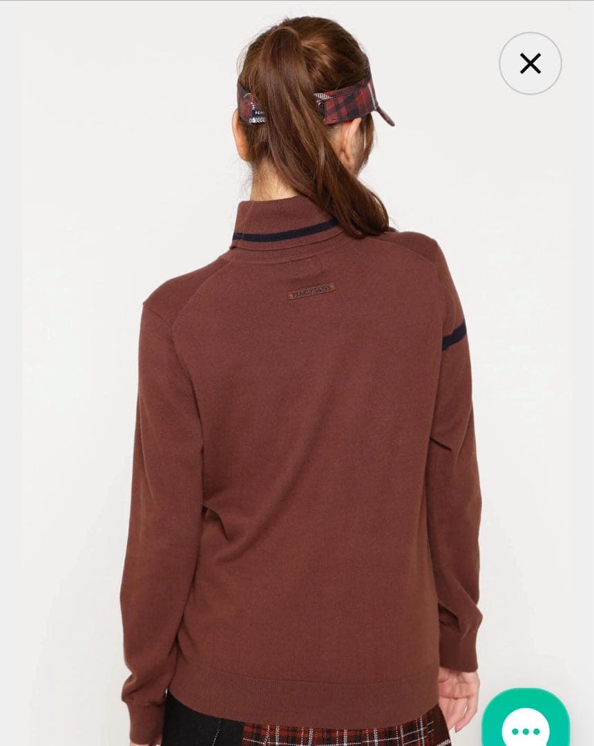 セール中【新品】PEARLY GATES モックネック セーター ニットサイズ1