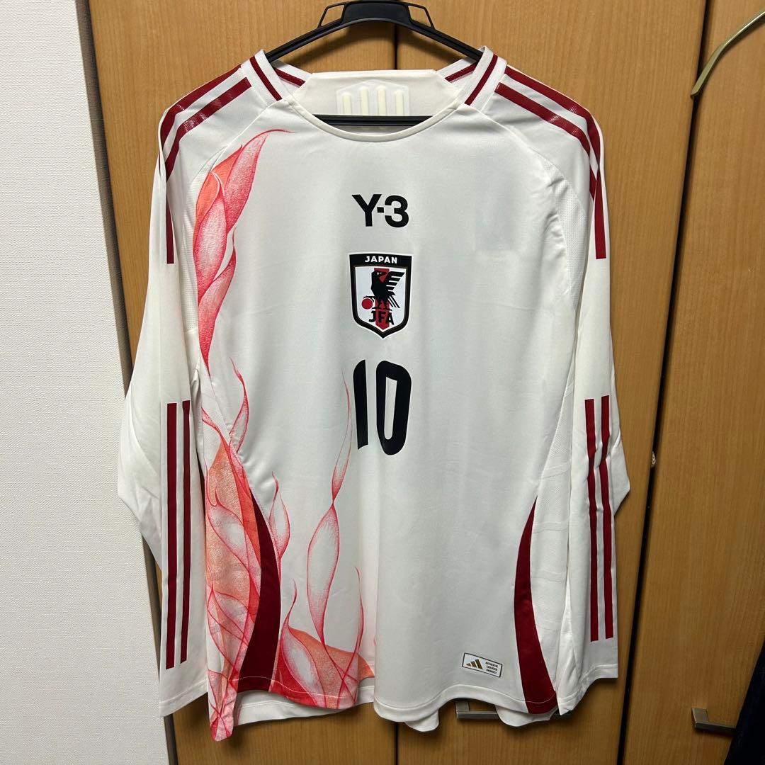 〈完売人気品〉日本代表　堂安律長袖オーセンティックユニフォーム　アウェイ　堂安律