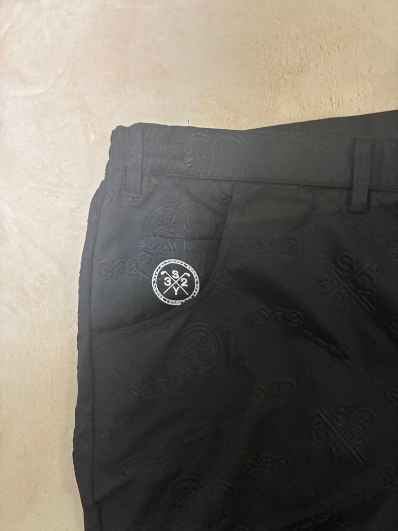 SY32GOLF ブラックパンツ6L