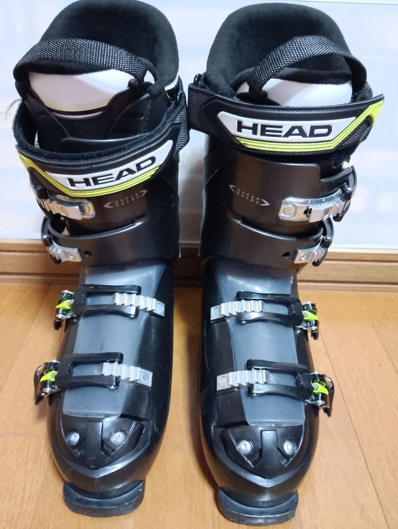 【良品】HEADヘッド CARVE スキーブーツ 黒ブラック29-29.5