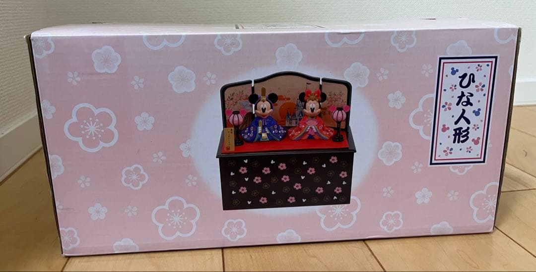 【未使用】ディズニー　ミッキー＆ミニー ひな人形　雛人形　雛祭り